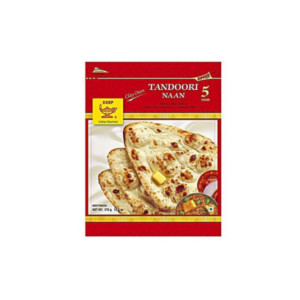 Deep Tandoori Naan, 5 Pieces, 375 g, (Frozen)