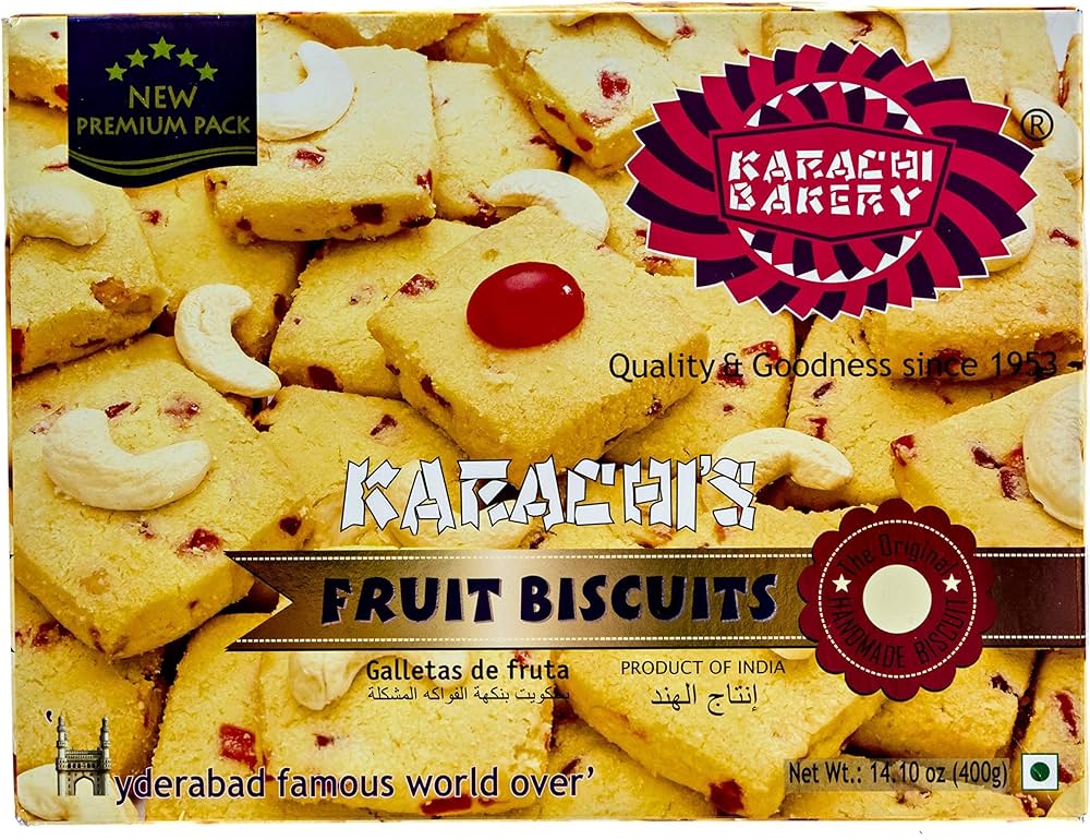 Karachi Fruit Biscuits,